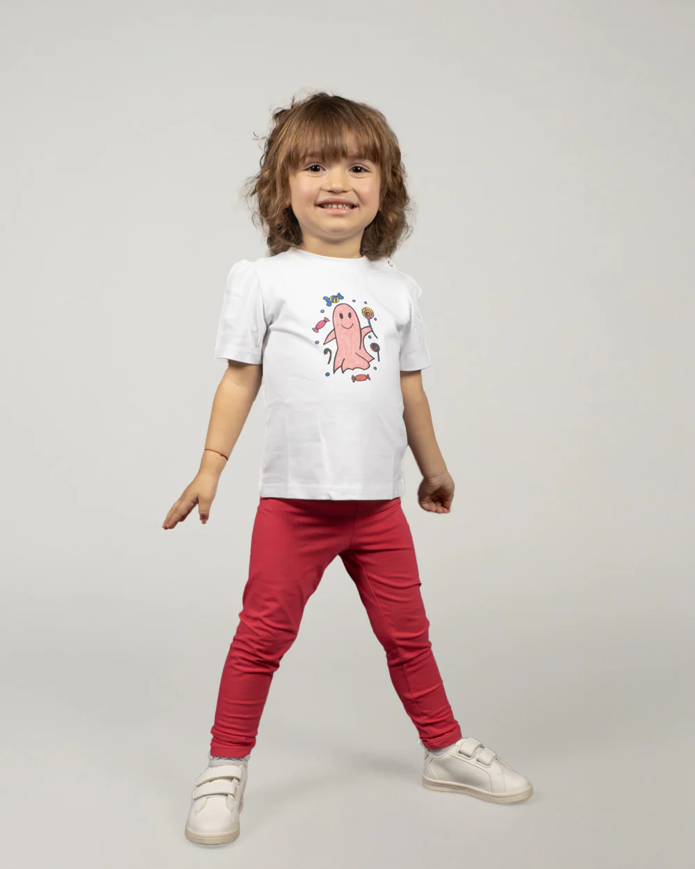 T-Shirt bambina - Fantasmino