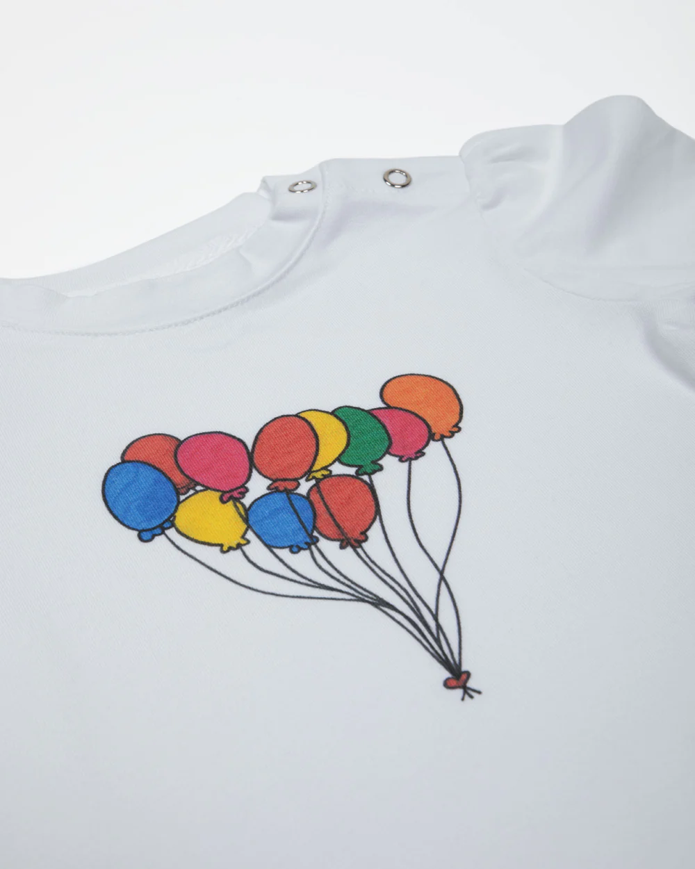 T-Shirt neonata - Palloncini colorati - immagine 3