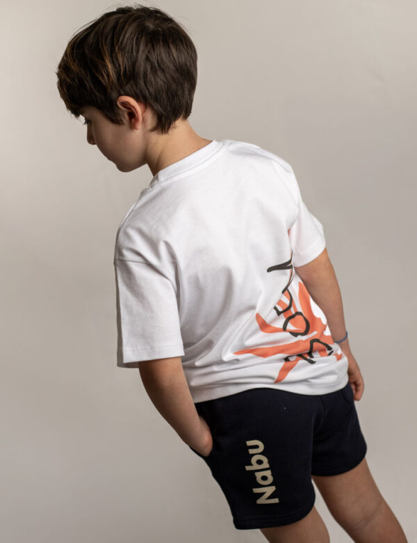 White unisex T-shirt - Boom