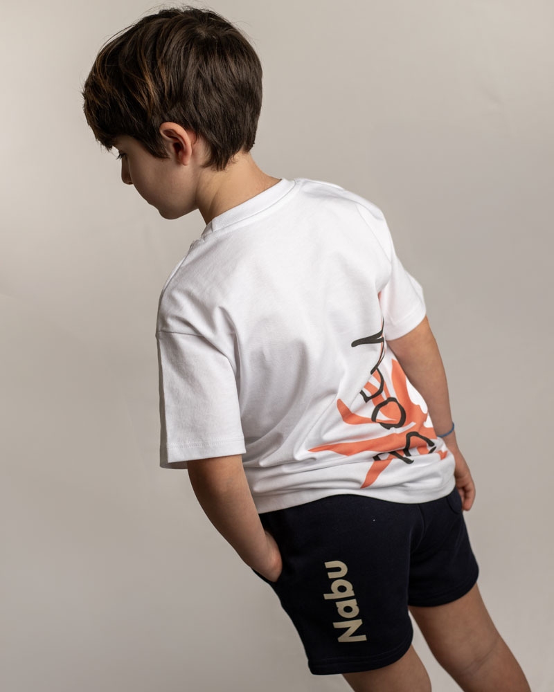 T-shirt unisex bianco - Boom