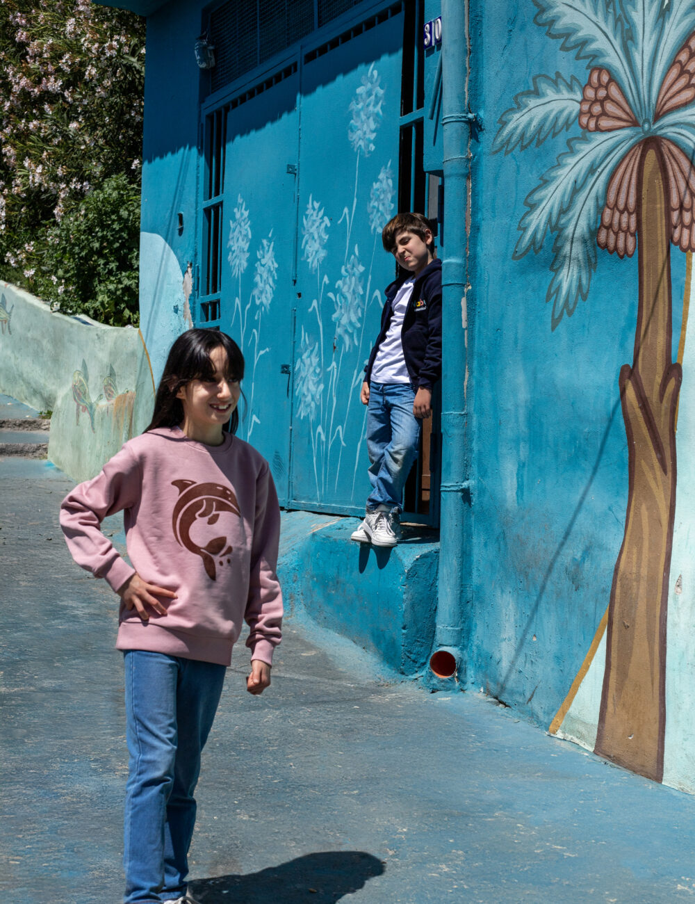 Felpa unisex bubblegum - Delfino - immagine 4