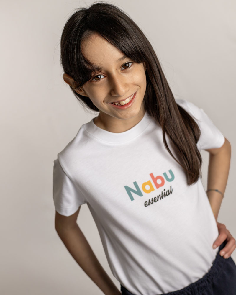 T-shirt unisex bianco - Essential