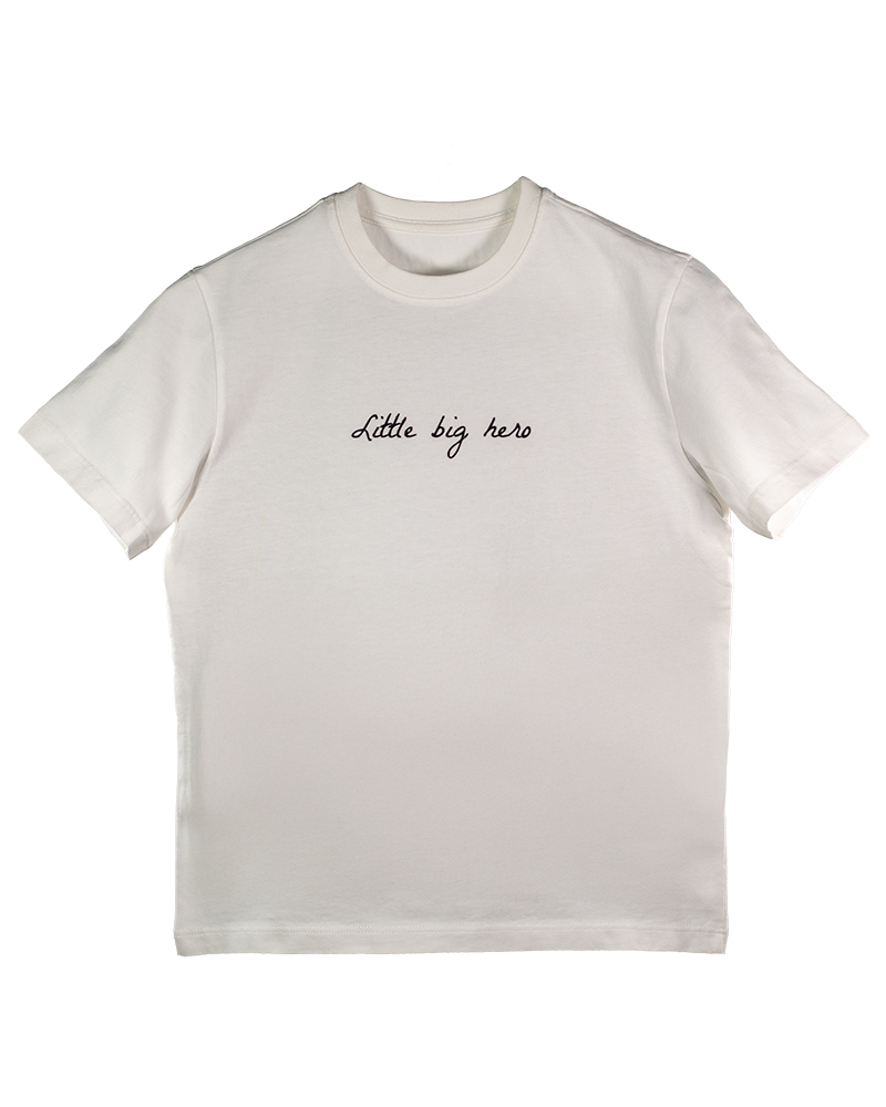 T-shirt unisex bianco - Little big hero