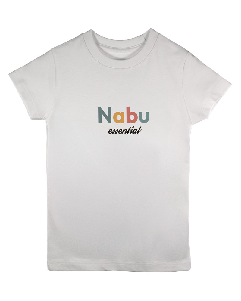 T-shirt unisex bianco - Essential