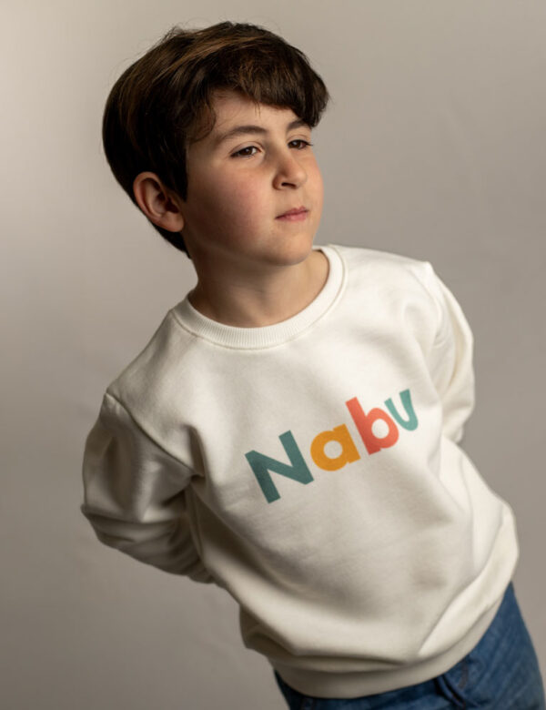 Felpa unisex crema - Nabu