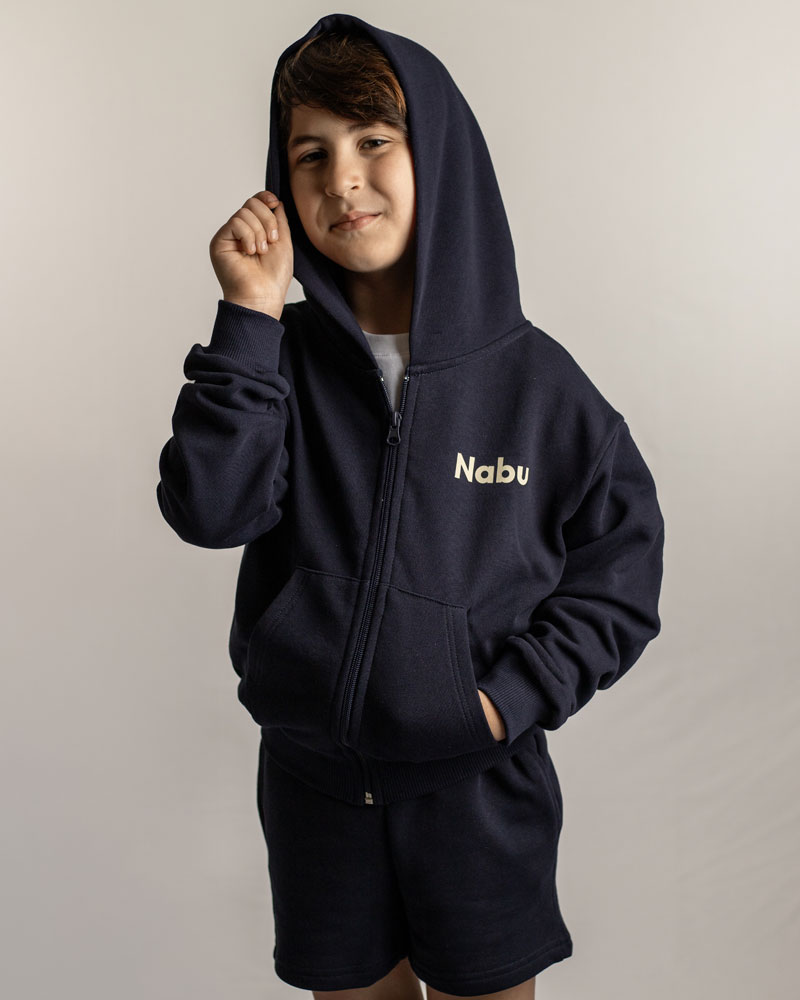 Felpa unisex blu - Nabu