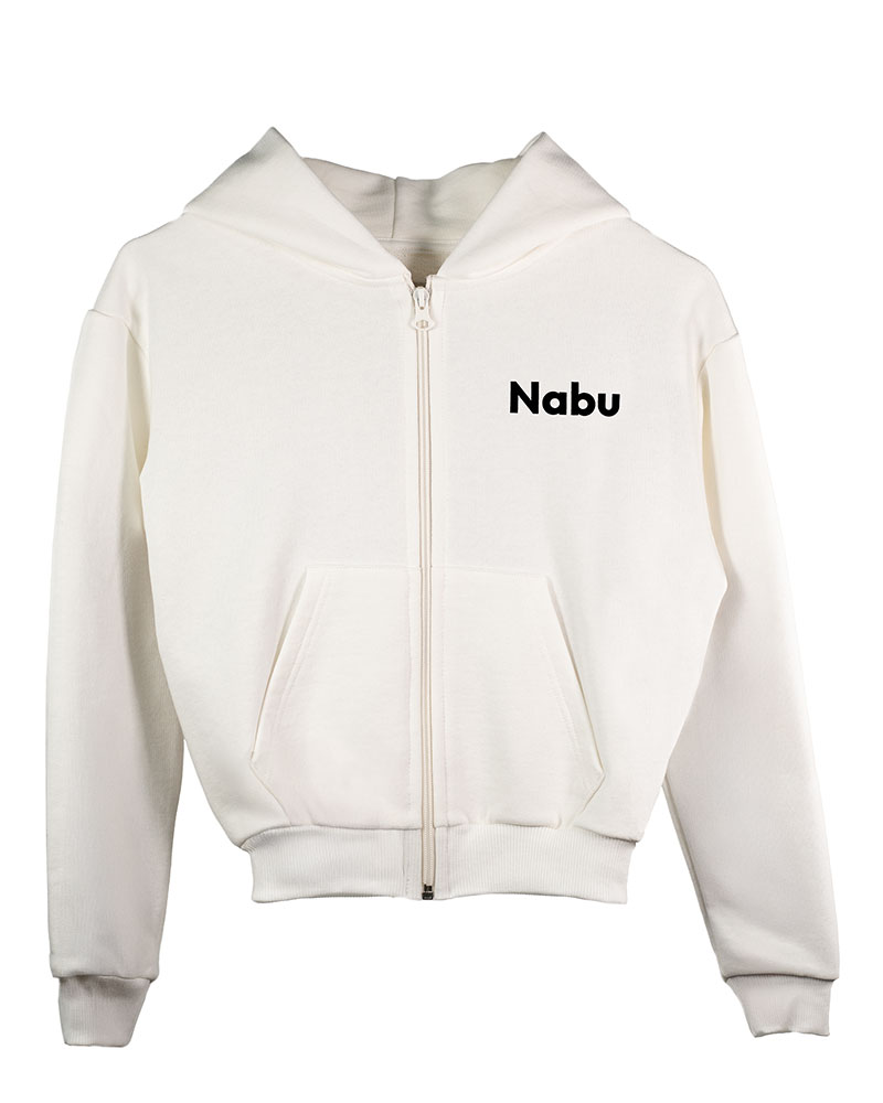 Felpa unisex panna - Fiori